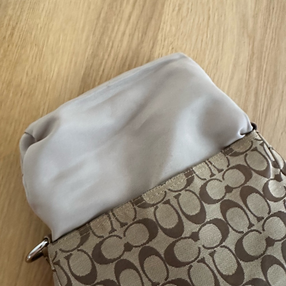 Coach monogram shoulder bag - Picture 5 of 12
